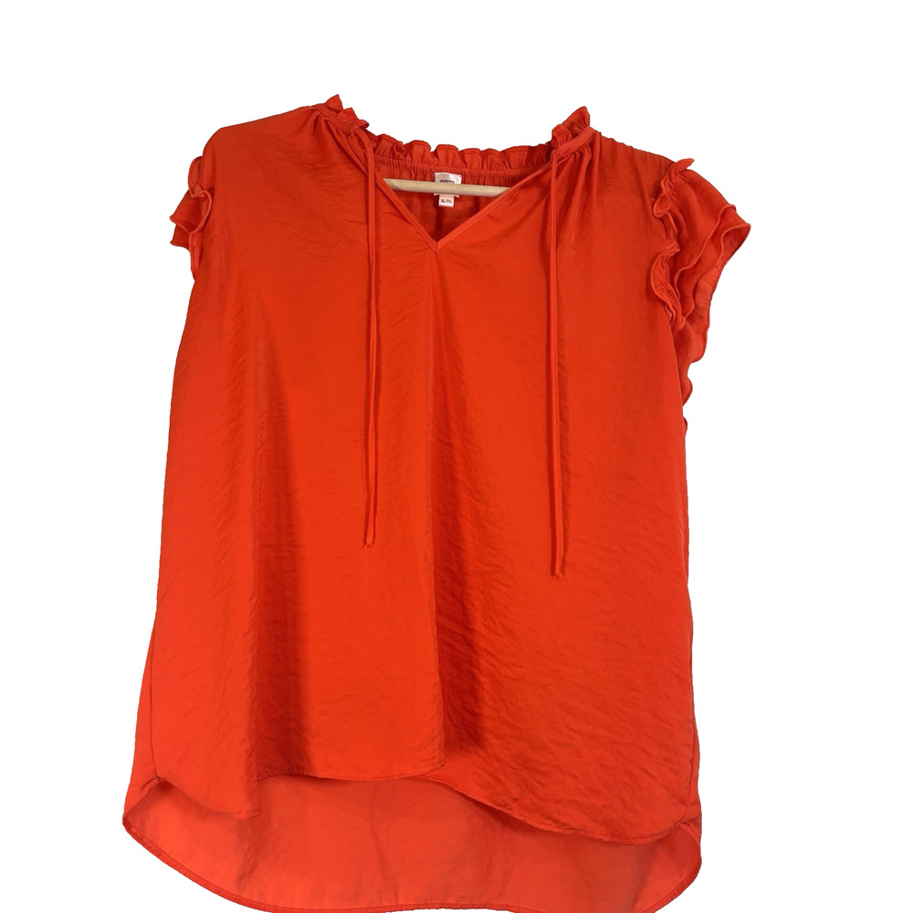 Autres Filles Orange Blouse size XL
